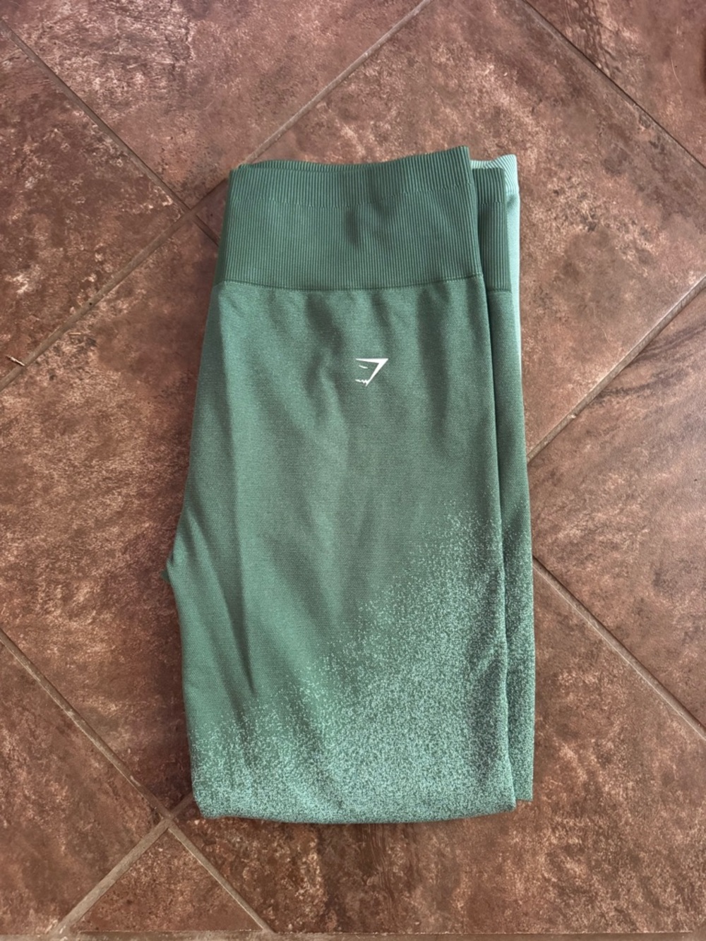 Gymshark Green Ombre Seamless High-Waist Leggings